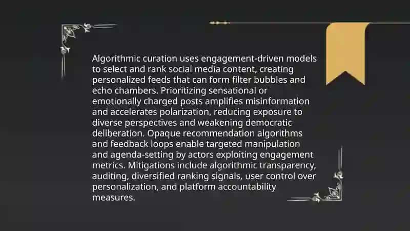 Algorithmic Curation in Social Media 3