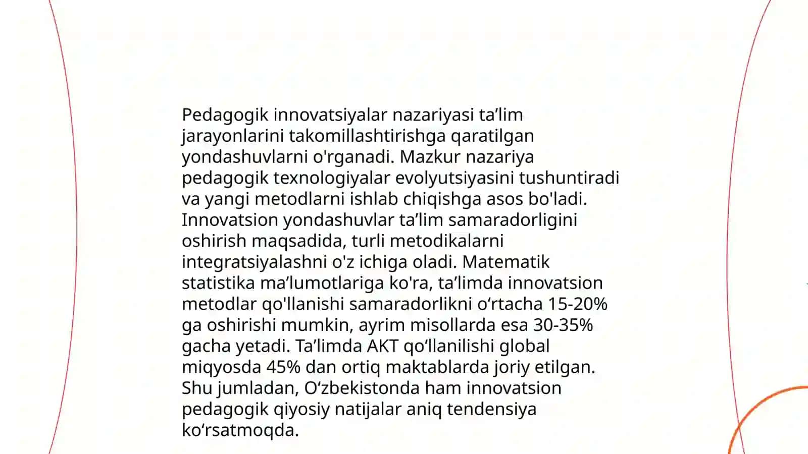 Pedagogik innovatsiyalar nazariyasi 3