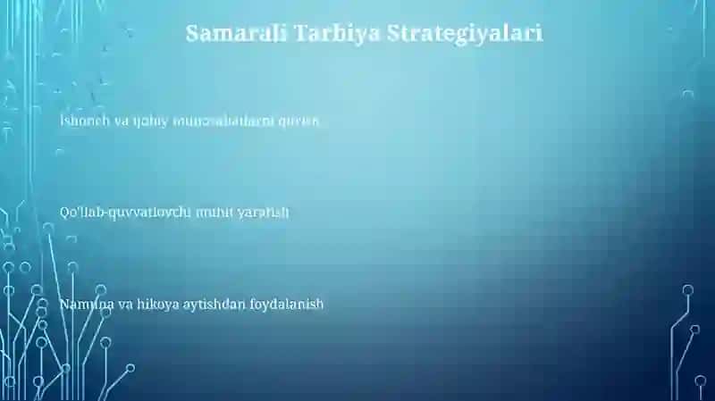 Tarbiya fanini mazmunini belgilovchi me'yoriy hujjatlar 3