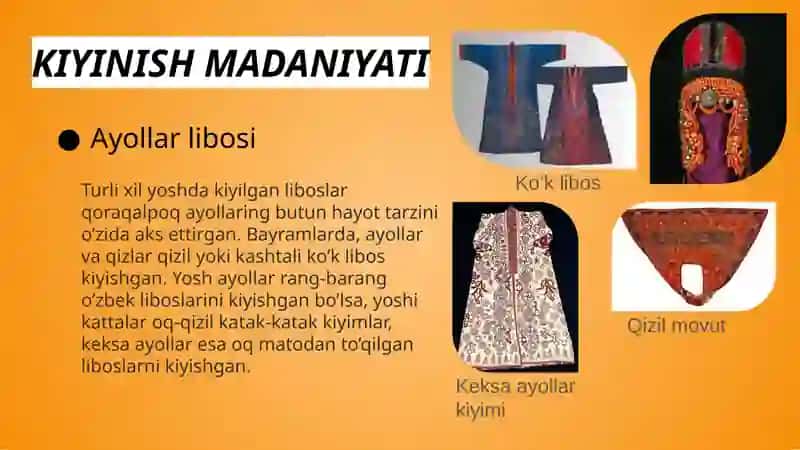 Qoraqalpoqlar madaniyati 3