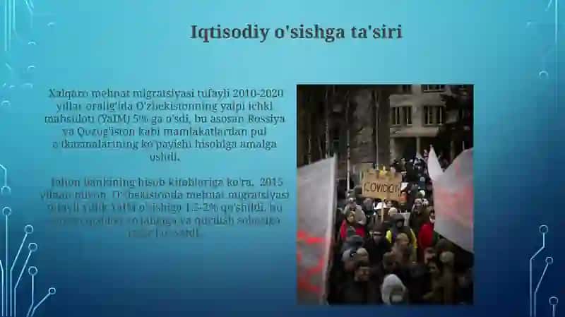 Xalqaro ishchi kuchi migratsiyasining milliy iqtisodiyotga ta'siri 3