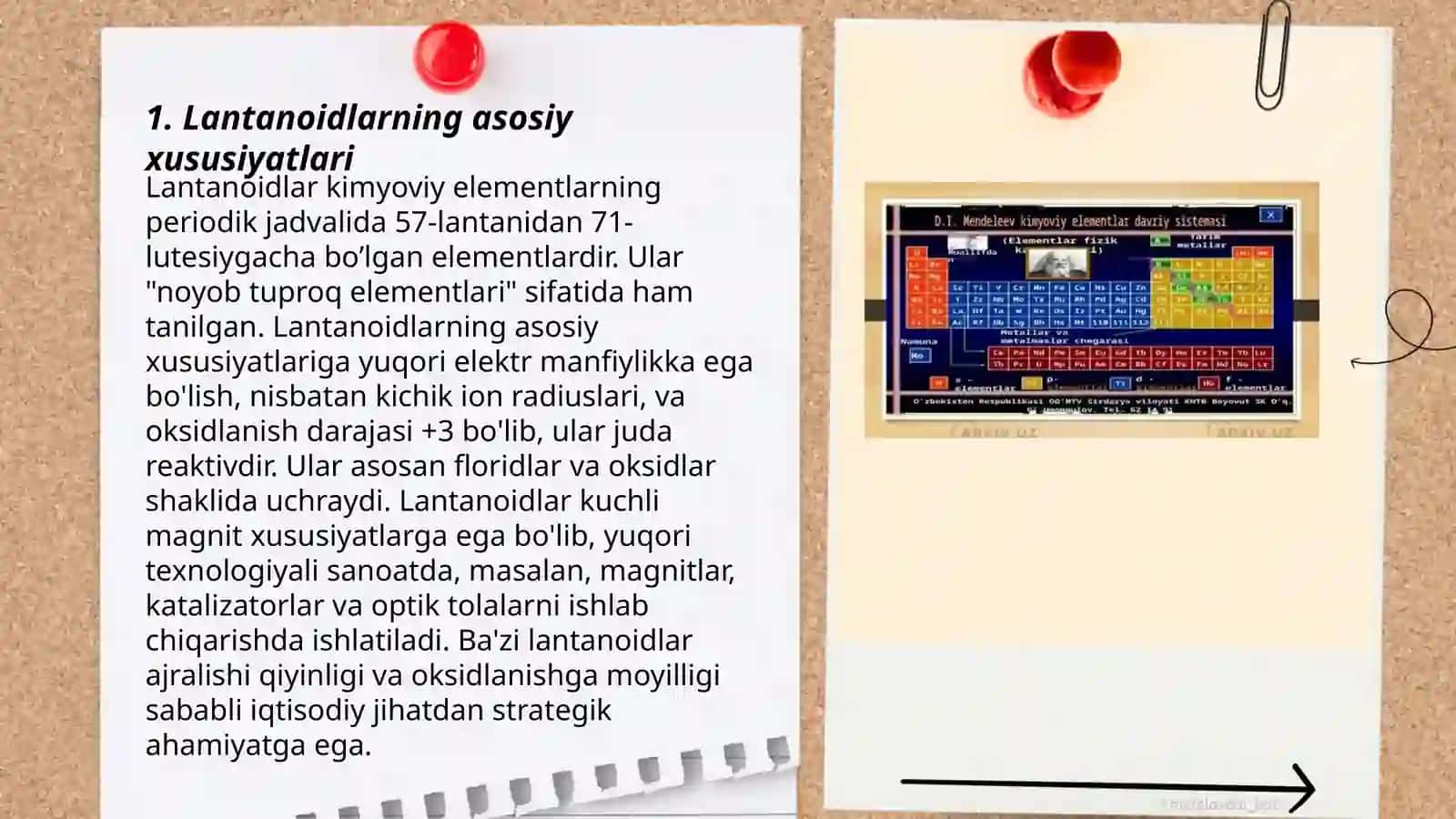 Lantanoidlar haqida ma'lumot 3