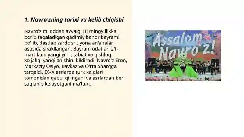 NAVRO'Z QADIMIY HALQ BAYRAMI 3