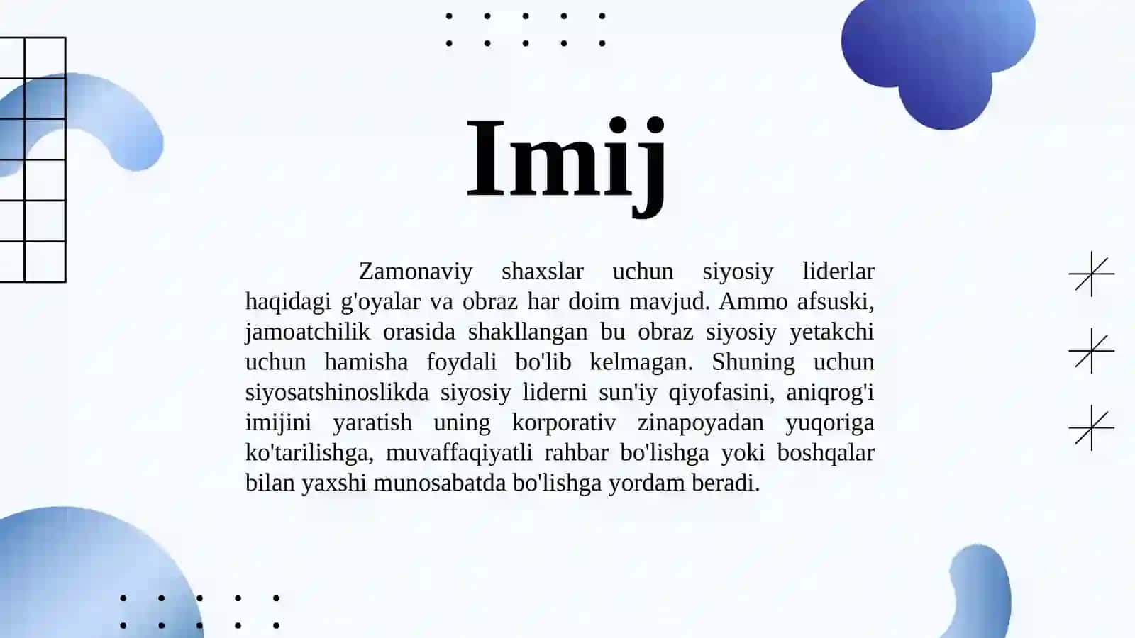Siyosiy imij 3