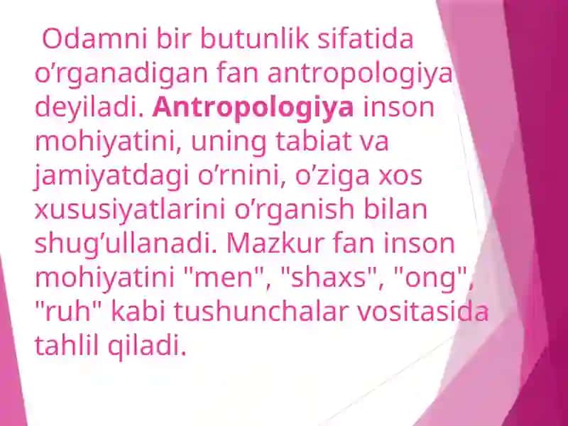 Insonfalsafasi(Falsafiyantropologiya) 3