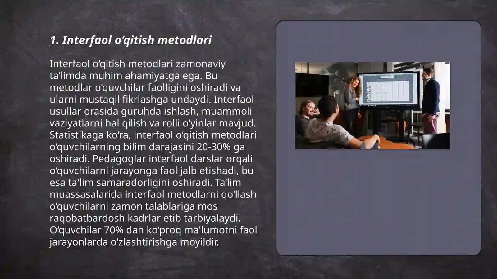 Interfaol metodlar 3