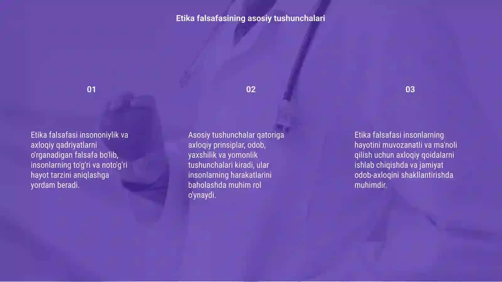 Etika falsafasi 3