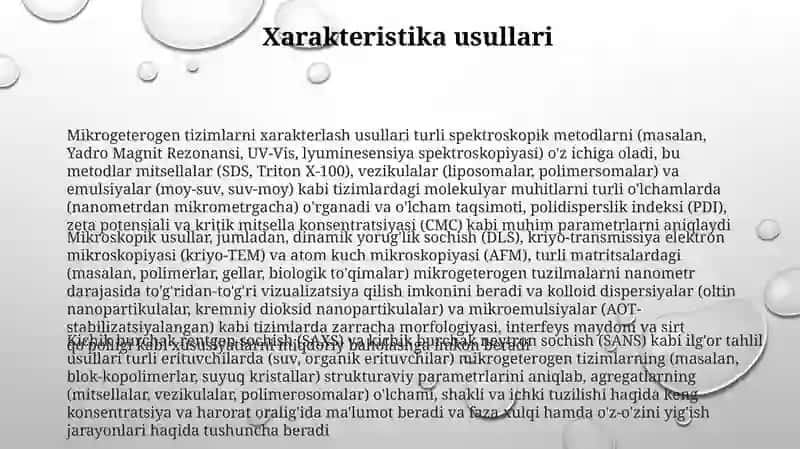 Mikrogeterogensistemalar 3