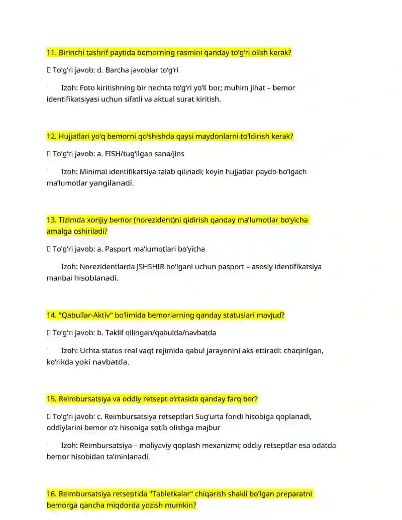 DMED test savollari 3