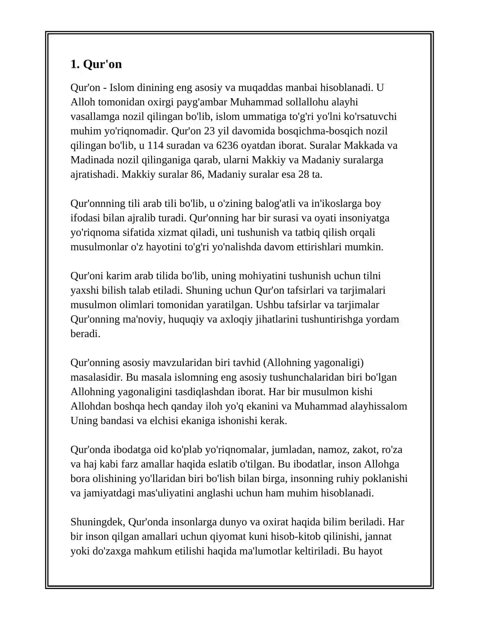 ISLOM DINI MANBALARI 3