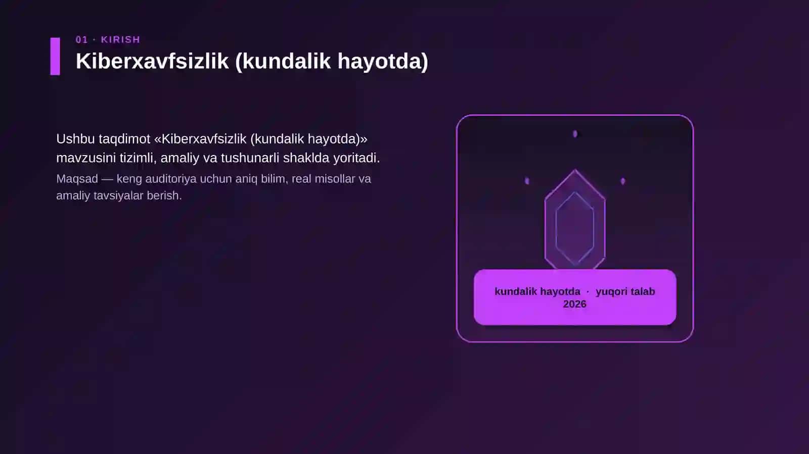 Kiberxavfsizlik (kundalik hayotda) 3