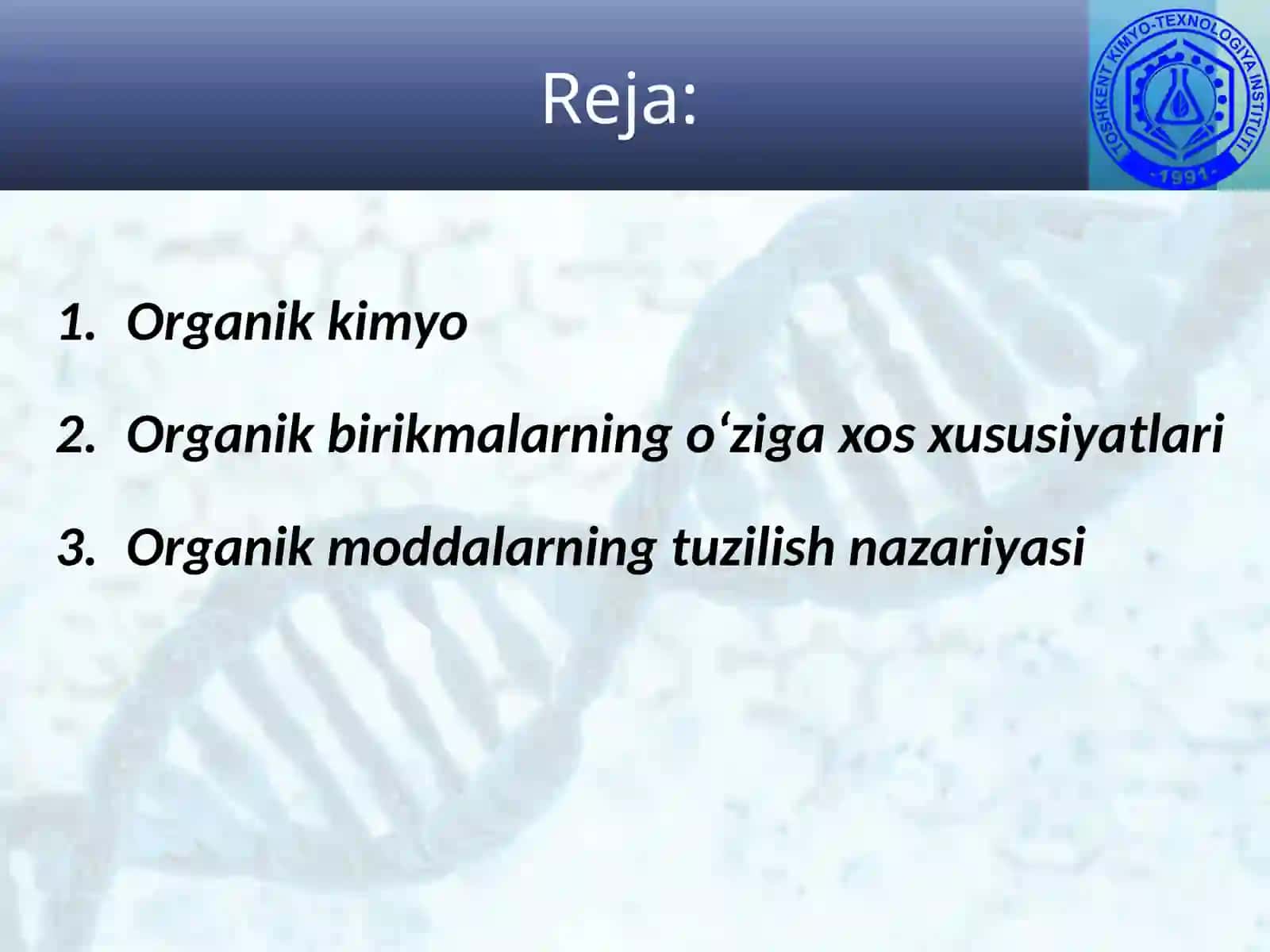 Organikkimyo 3