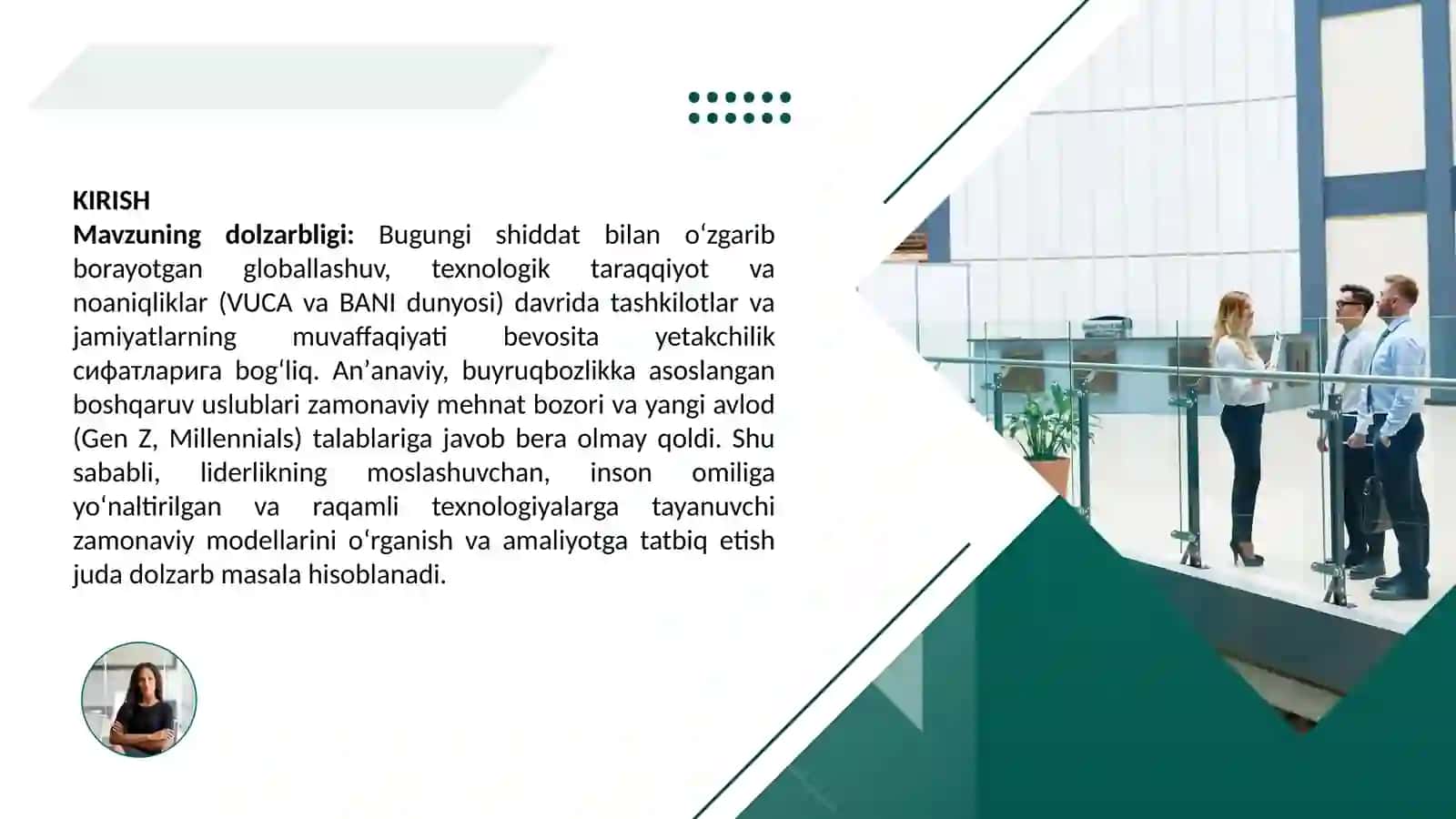 Liderlikning zamonaviy modellari 3