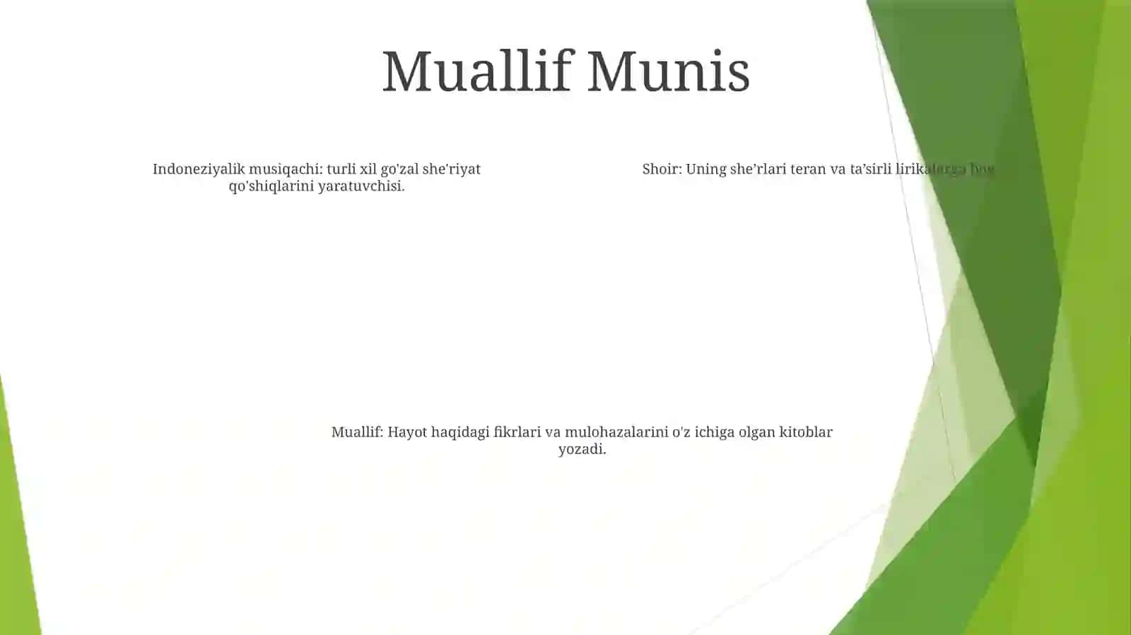 Munis Lirikasi 3