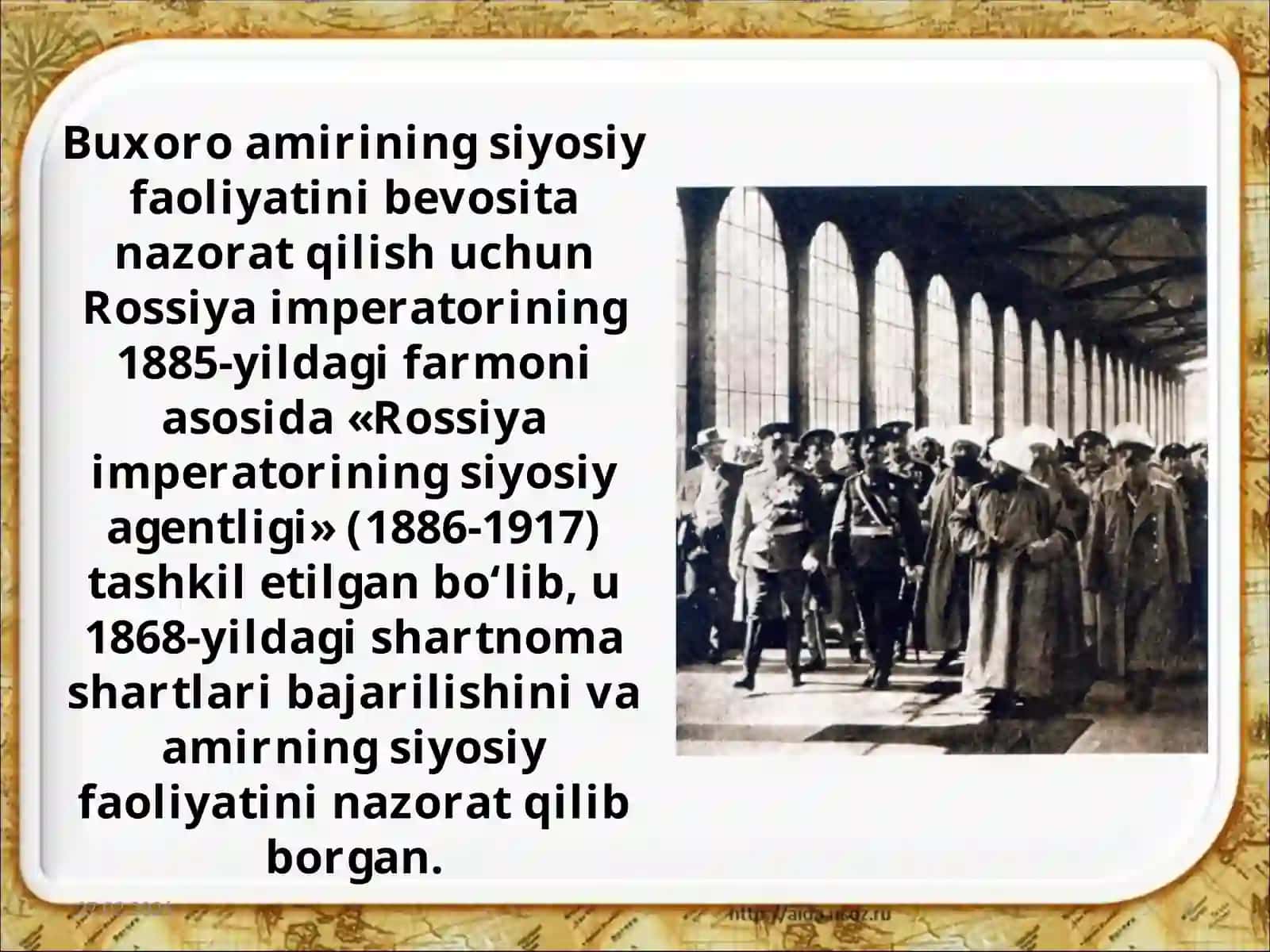 O'zbekiston tarixi fanidarsligi 3