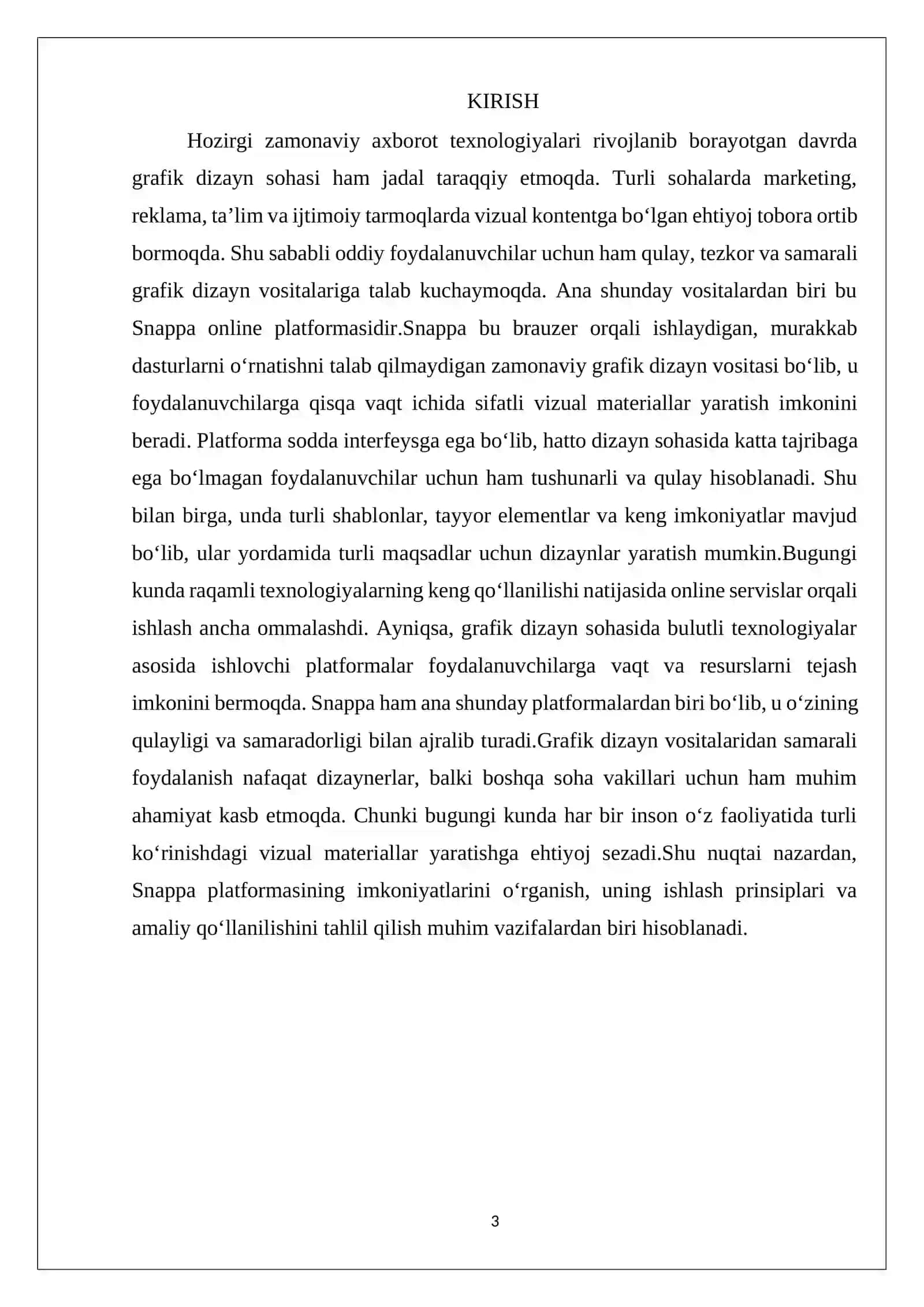 Snappa online servisi bilan ishlash 3