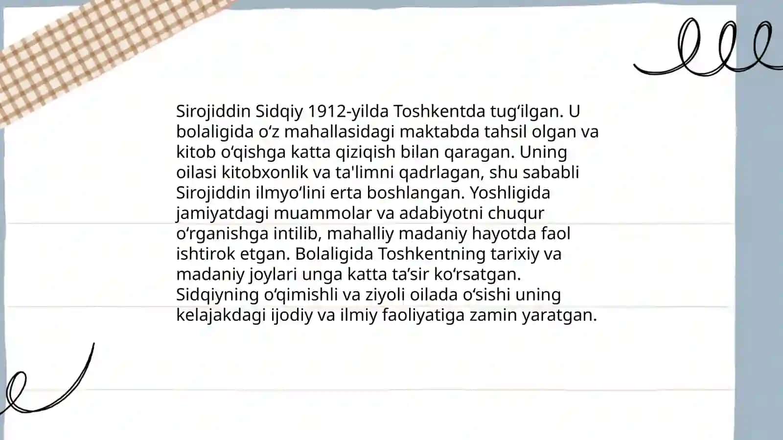 Sirojiddin Sidqiy hayoti va ijodi 3