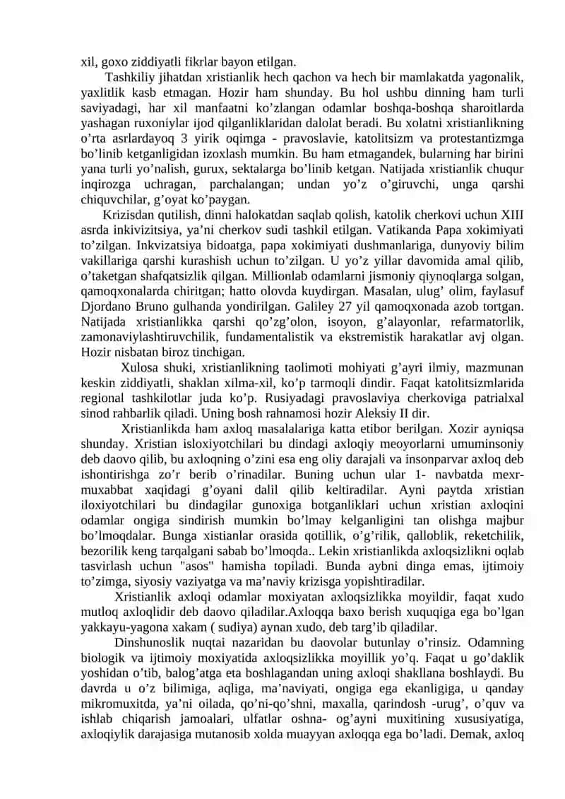 Xristianlik dini 3