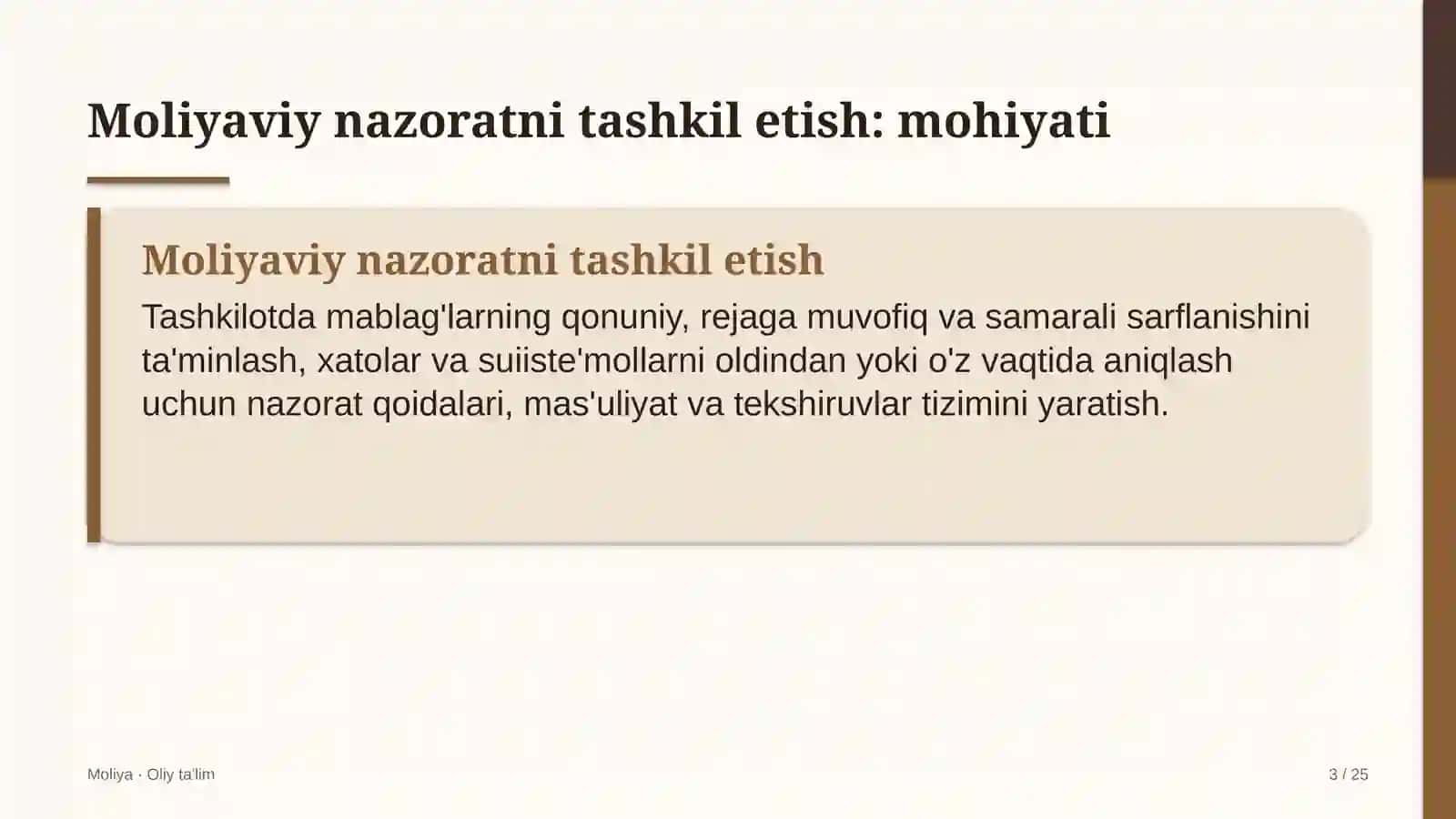 Temir yo'l qurilishida moliyaviy nazoratni tashkil etish 3