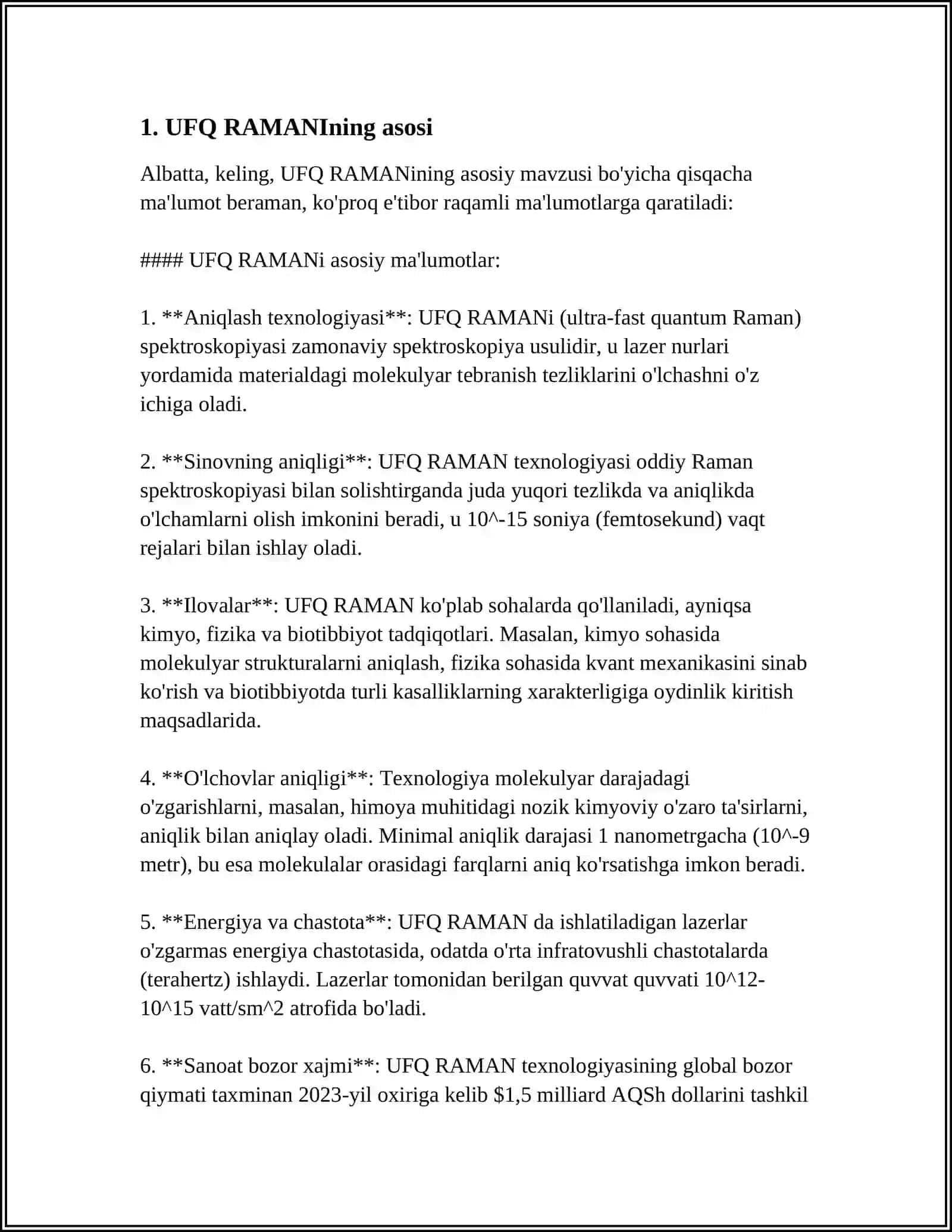 UFQ RAMANI 3