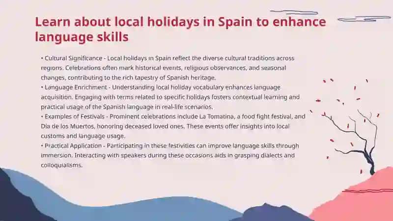 Holidays student's life the countries where the language is studied 3