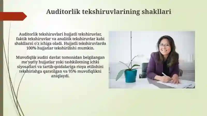 Audit tekshiruvining shakllari 3