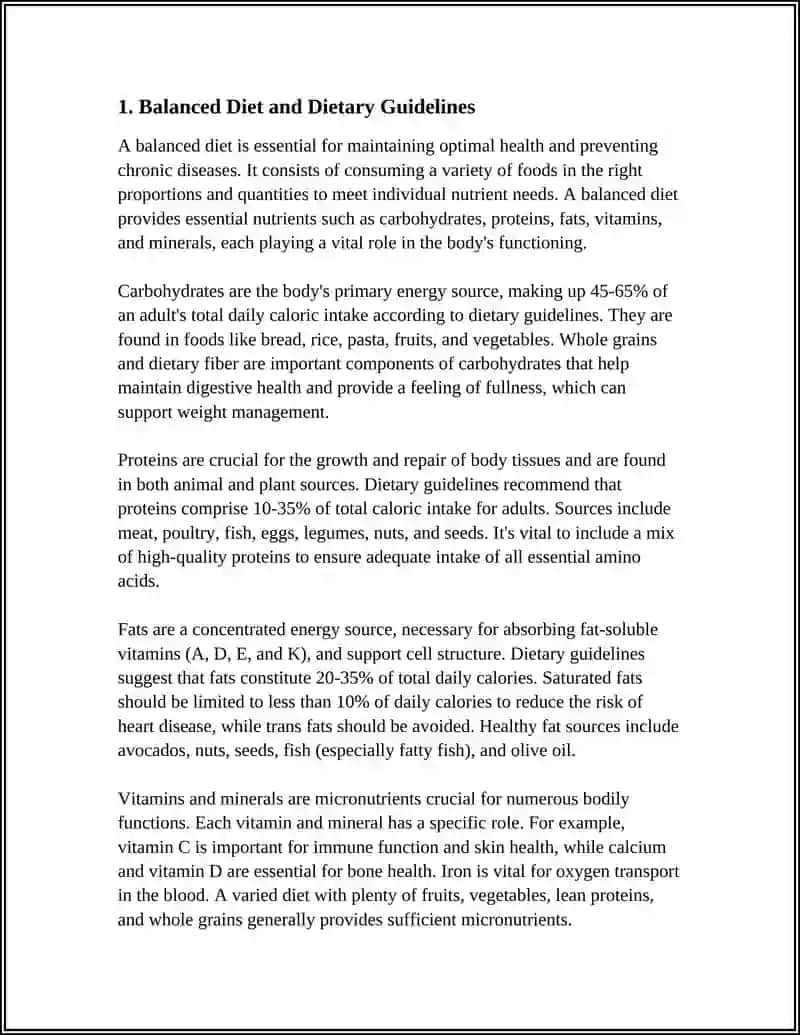 Balanced Diet and Dietary Guidelines 3