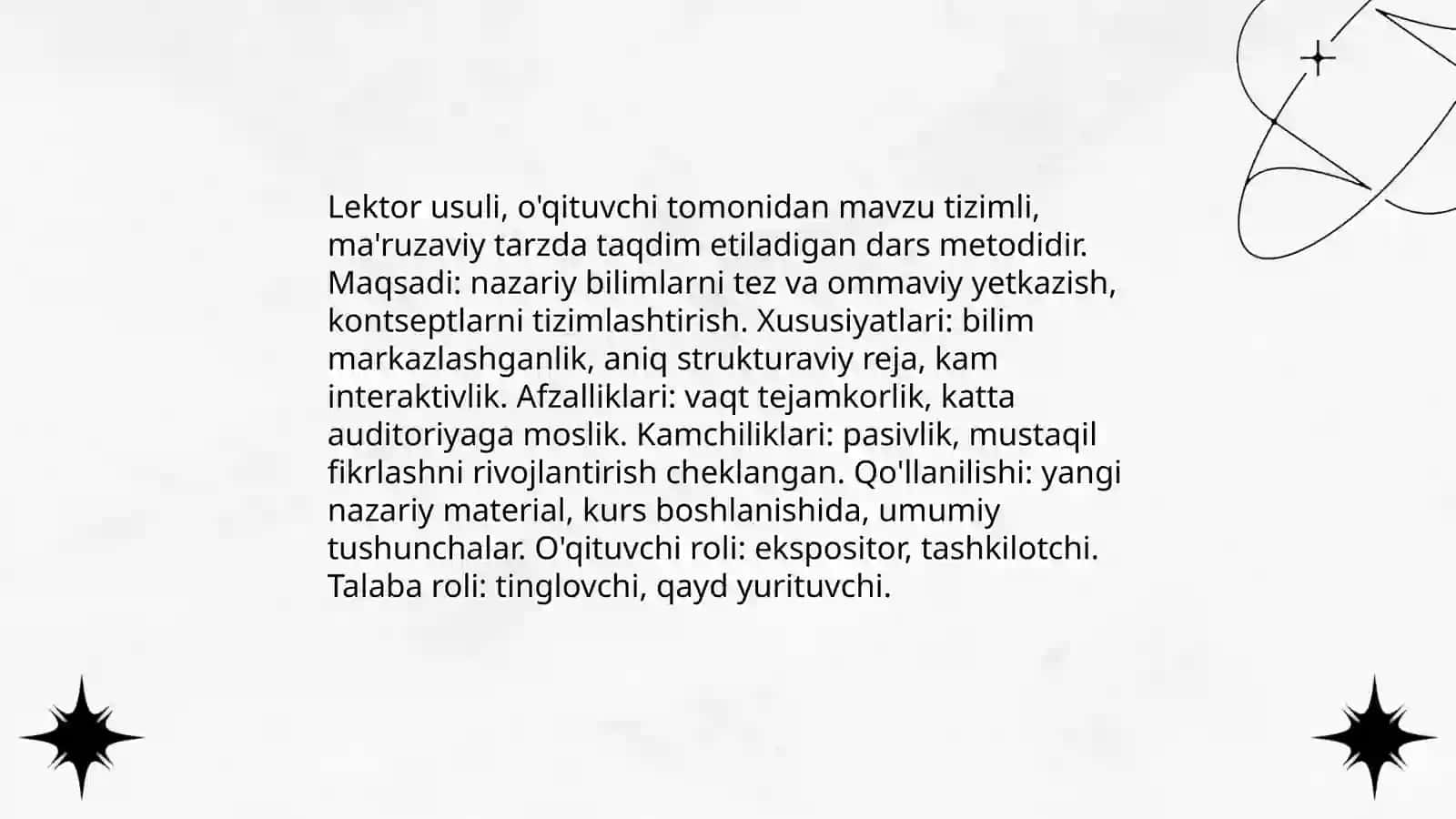 Lektor usuli 3