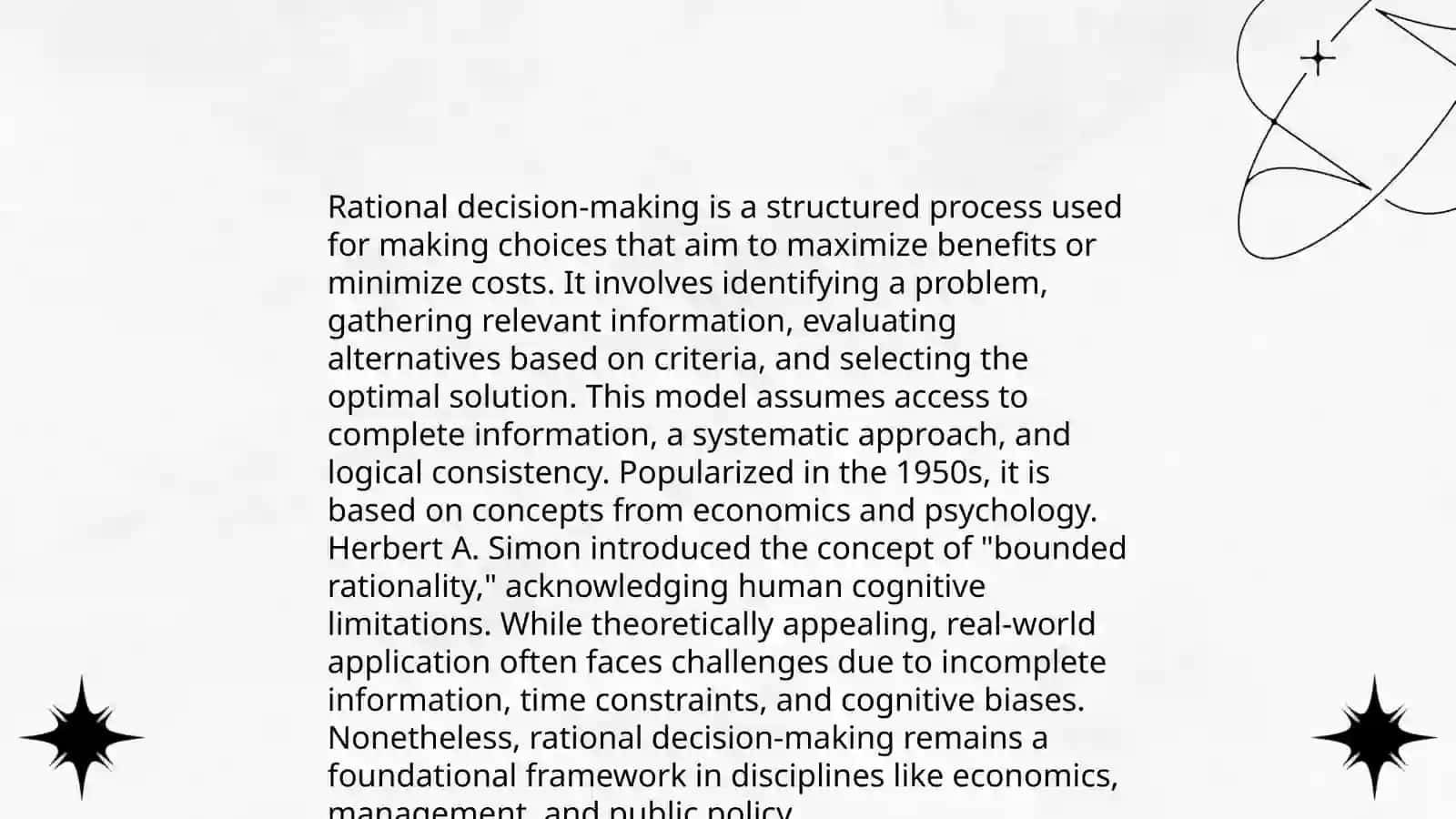 Rational Decision Making 3