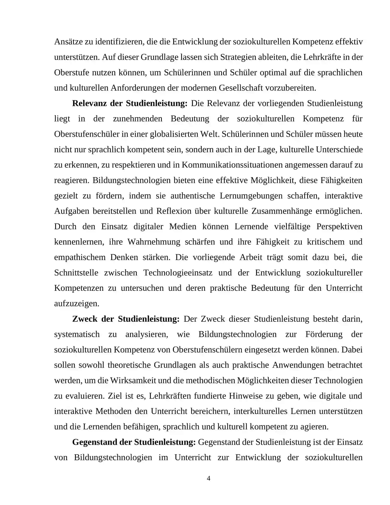 DIE BEDEUTUNG VON BILDUNGSTECHNOLOGIEN FÜR DIE ENTWICKLUNG DER SOZIOKULTURELLEN KOMPETENZ VON SEKUNDARSCHÜLERN (AM BEISPIEL VON OBERSTUFENSCHÜLERN) 3
