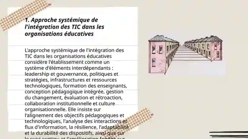L'intégration des TIC dans une perspective systématique 3