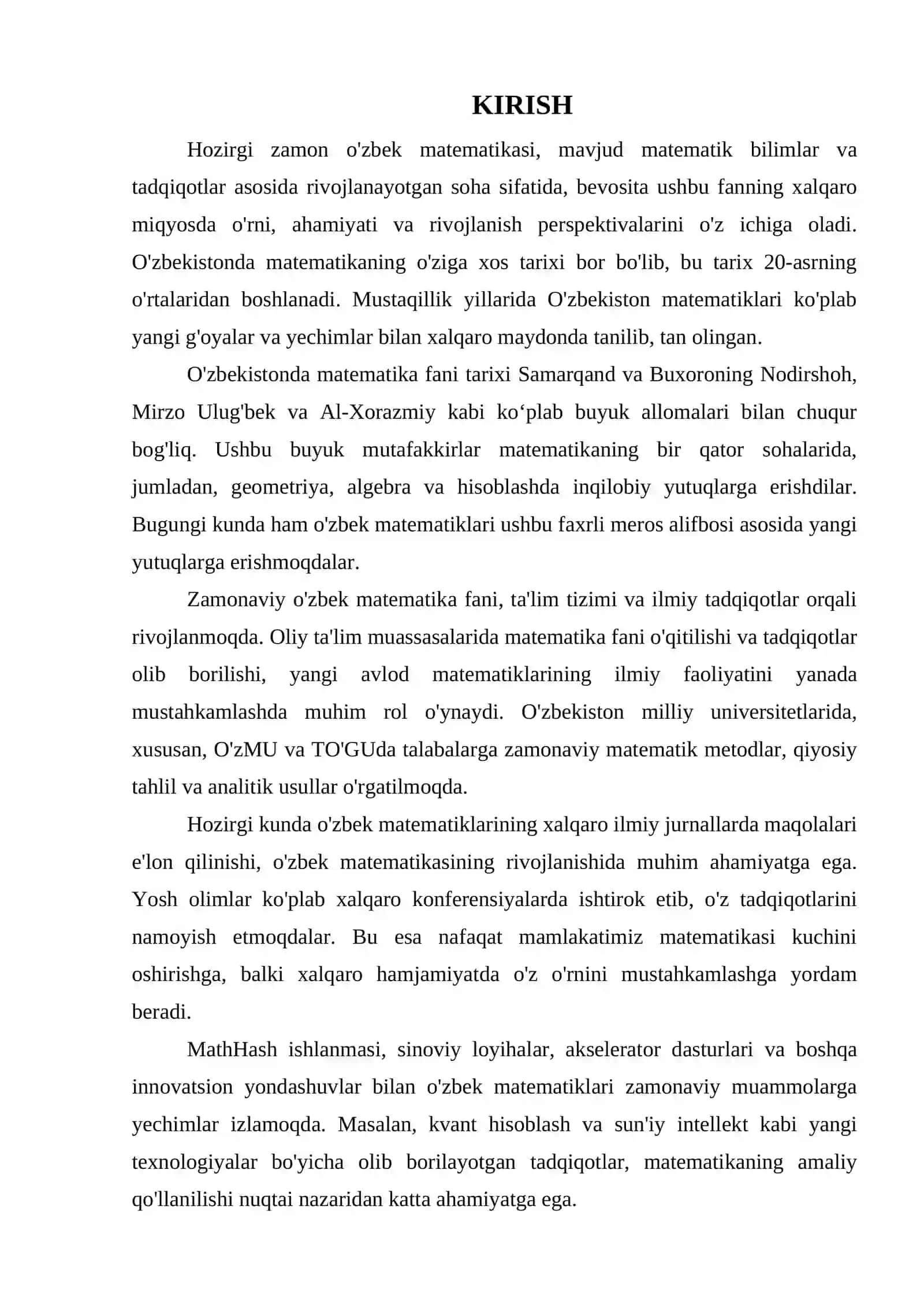 HOZIRGI ZAMON O'ZBEK MATEMATIKLARI 3