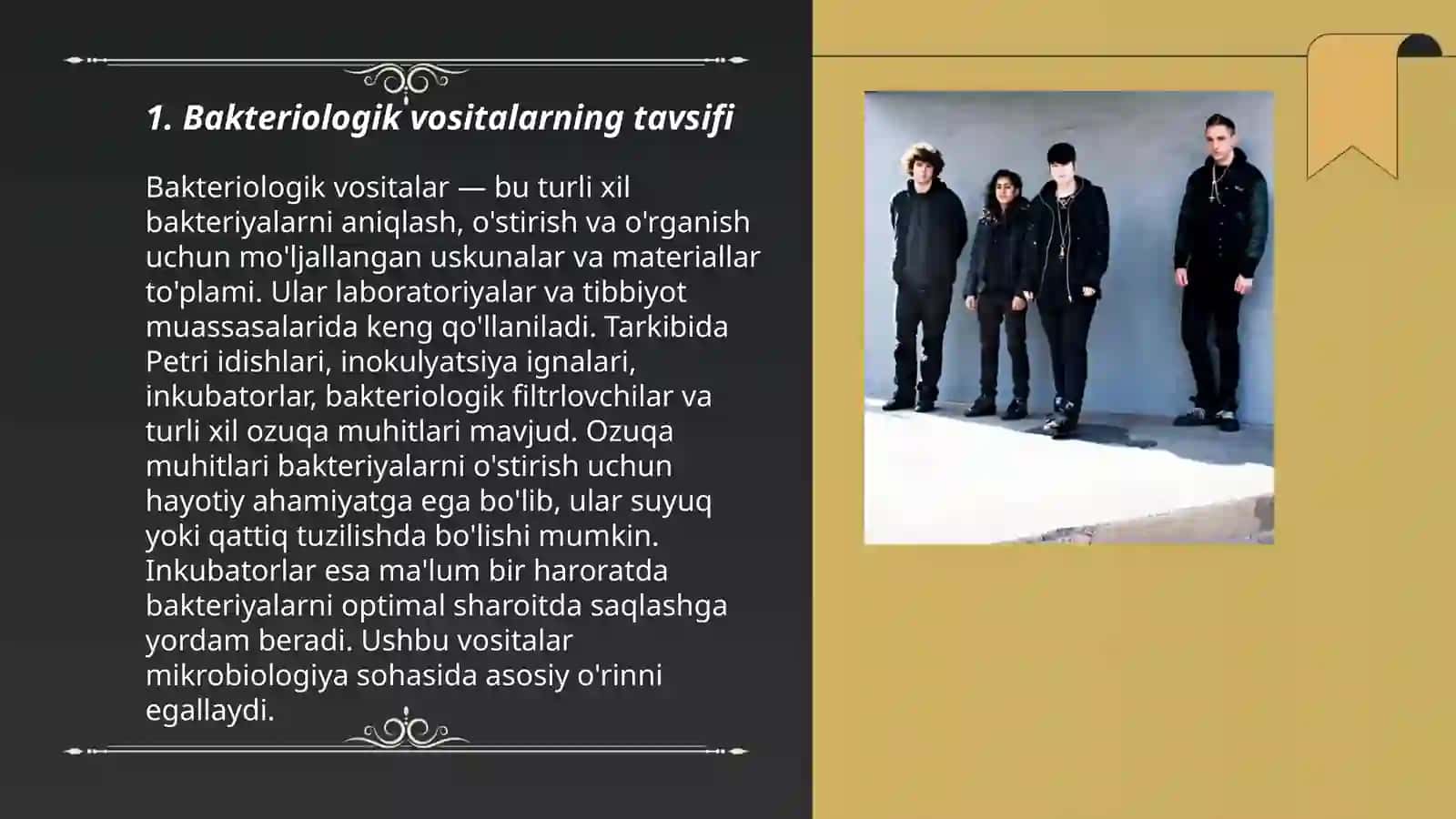 Bakteriologik vositalar 3