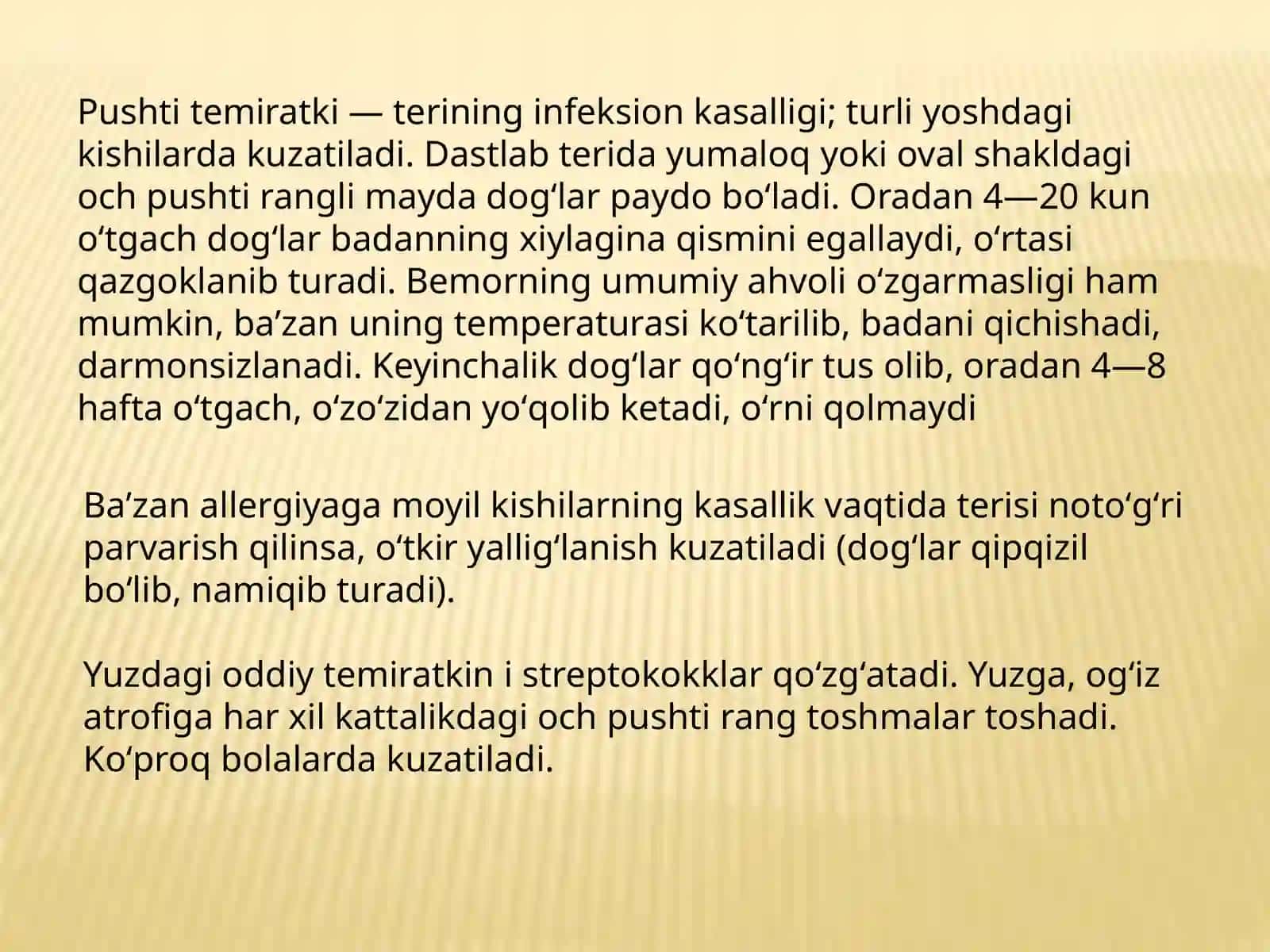 JIBERING PUSHTI RANGLI TEMIRATKISI 3