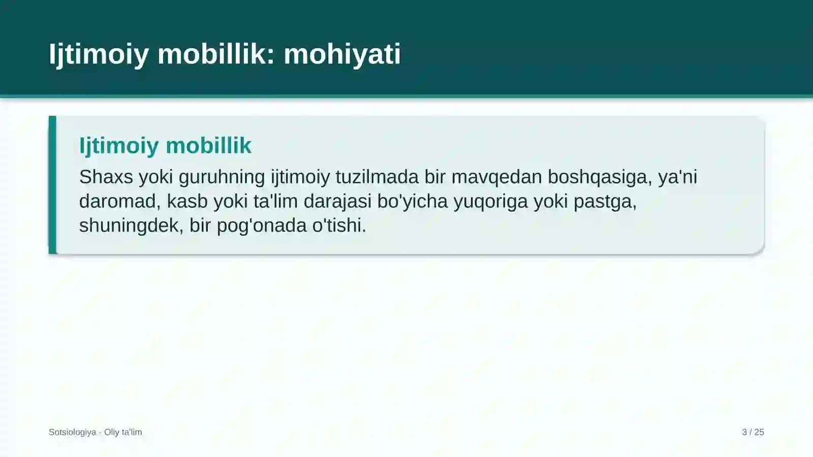 Endokrinologiya dispanserlarida ijtimoiy mobillik 3