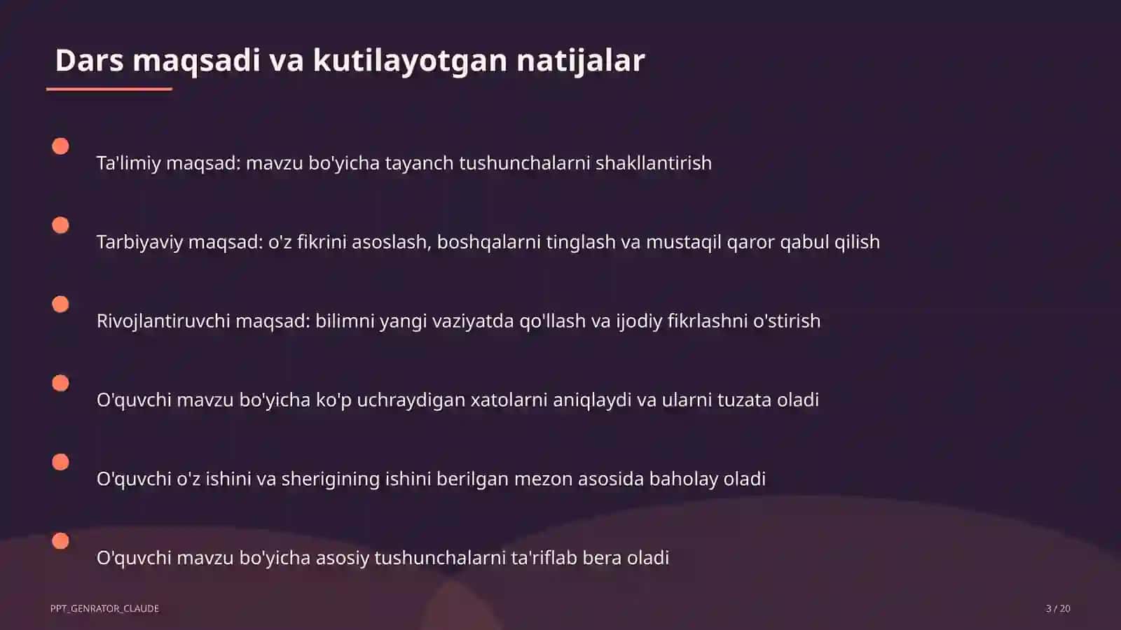 Mexanik harakat: yo'l, tezlik, vaqt (6-sinf) 3