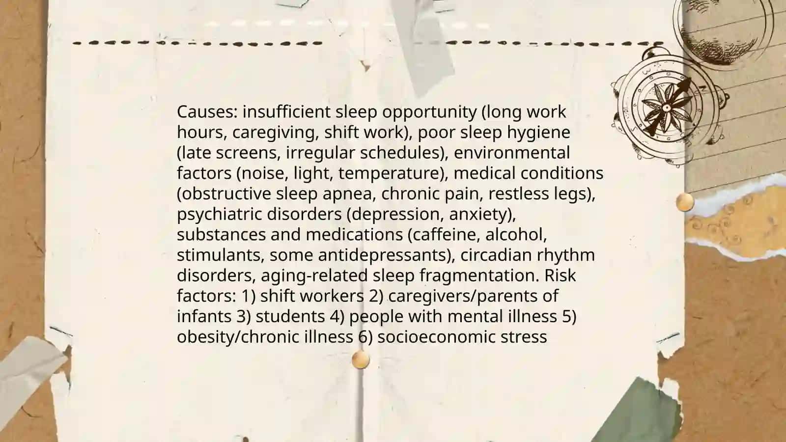 Sleep deprivation 3