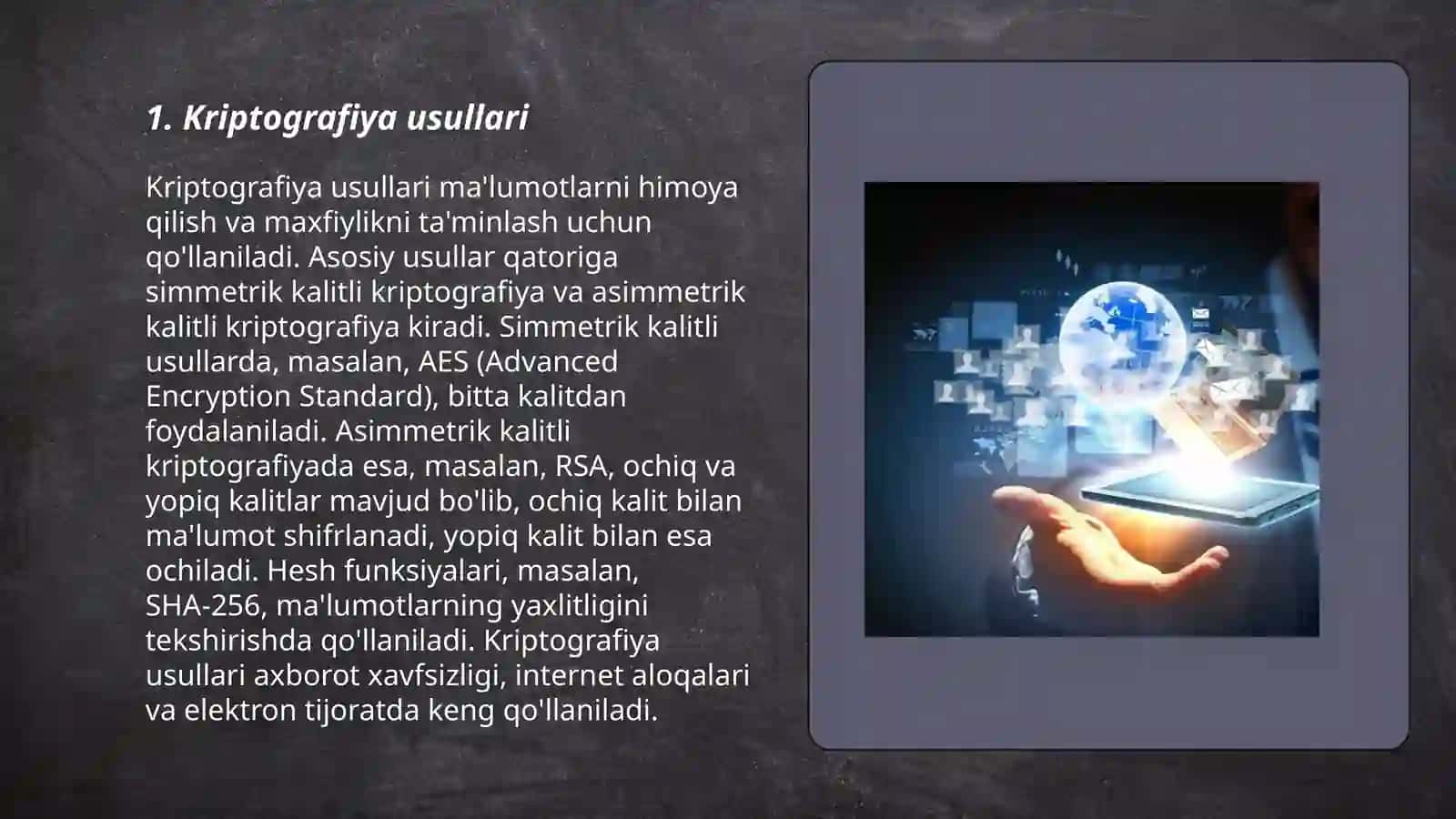 Kriptografiya usullari 3