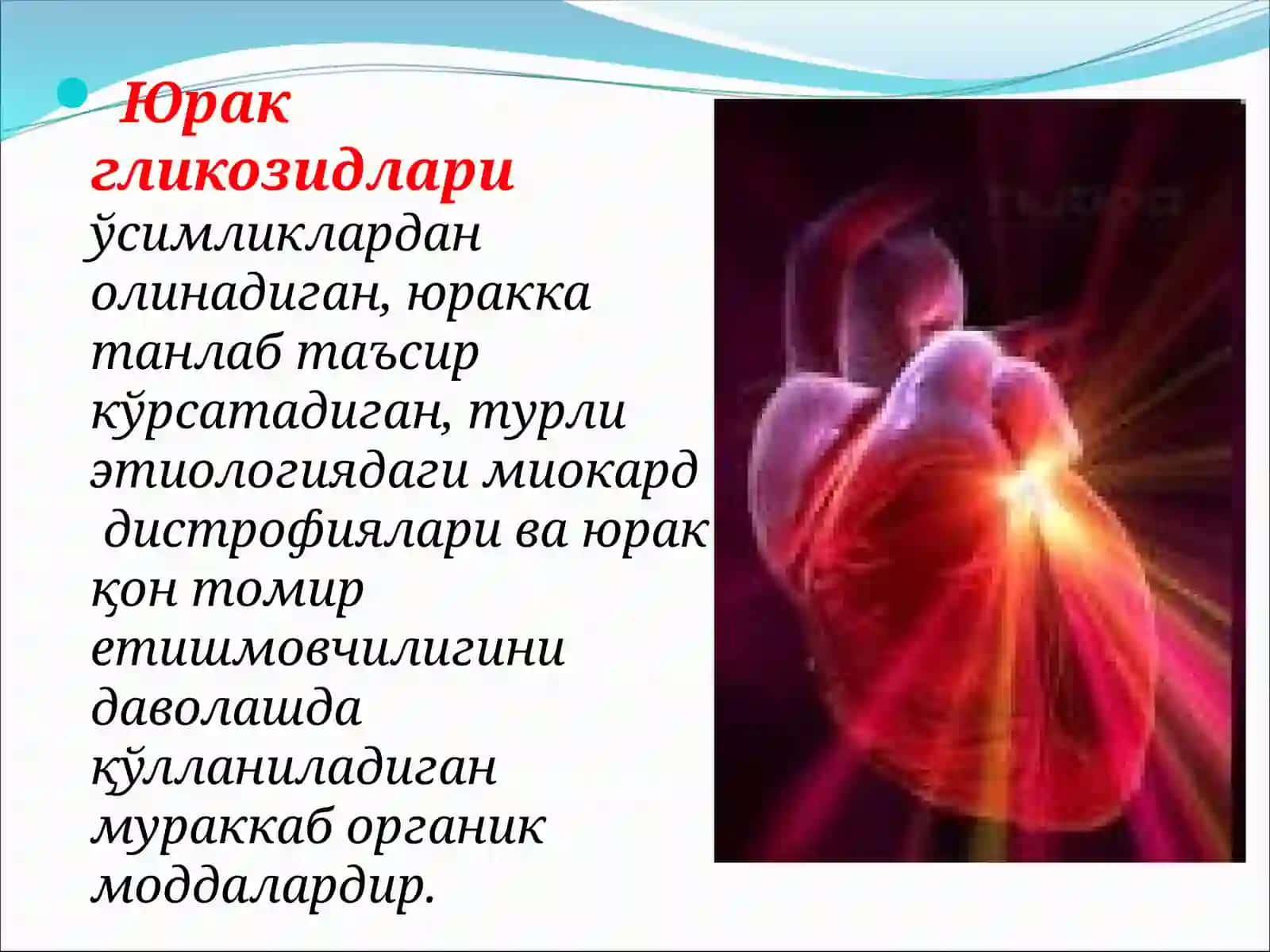 Юрак гликозидлари 3
