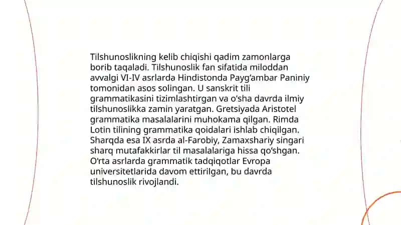 Tilshunoslik fani tarixi 3