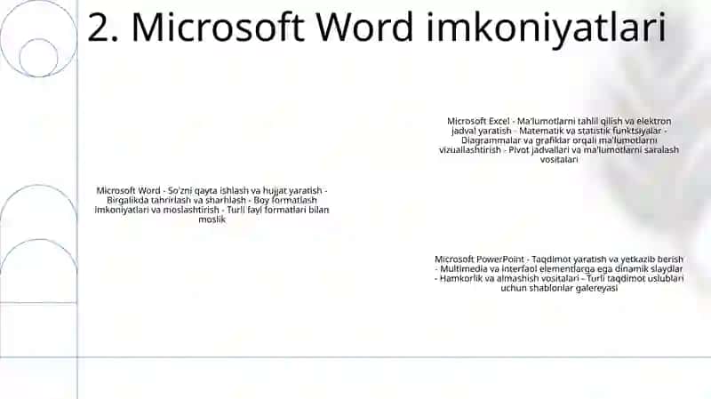 Microsoft Office Word 3