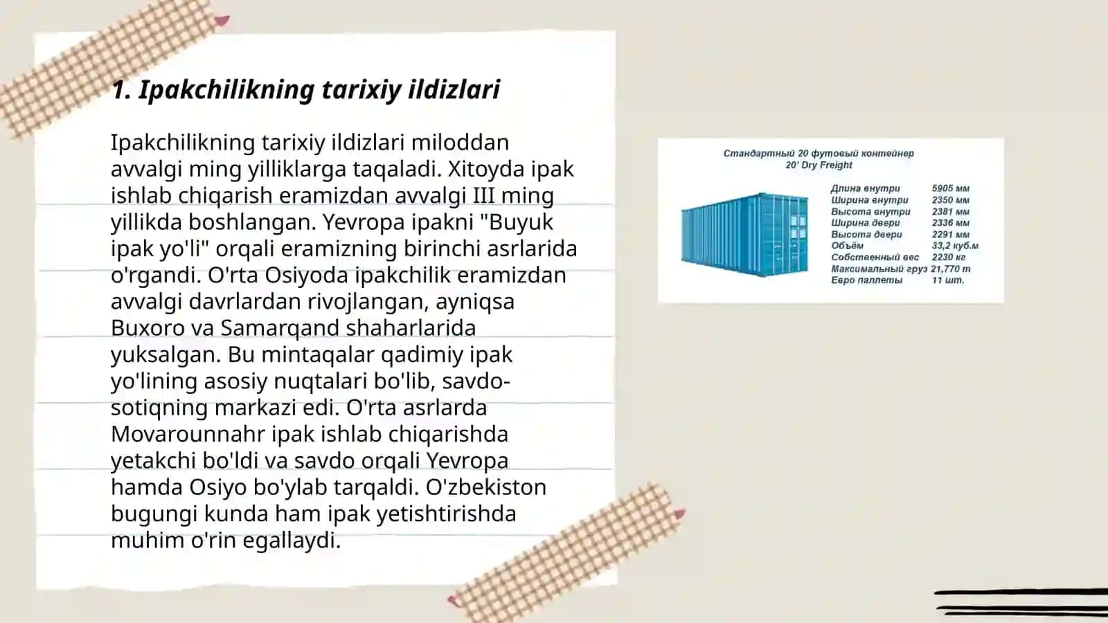 Ipakchilikning tarixiy ildizlari 3