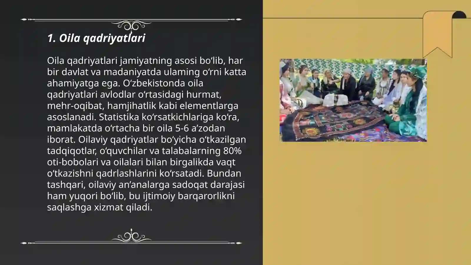 O’zbek milliy qadriyatlari 3