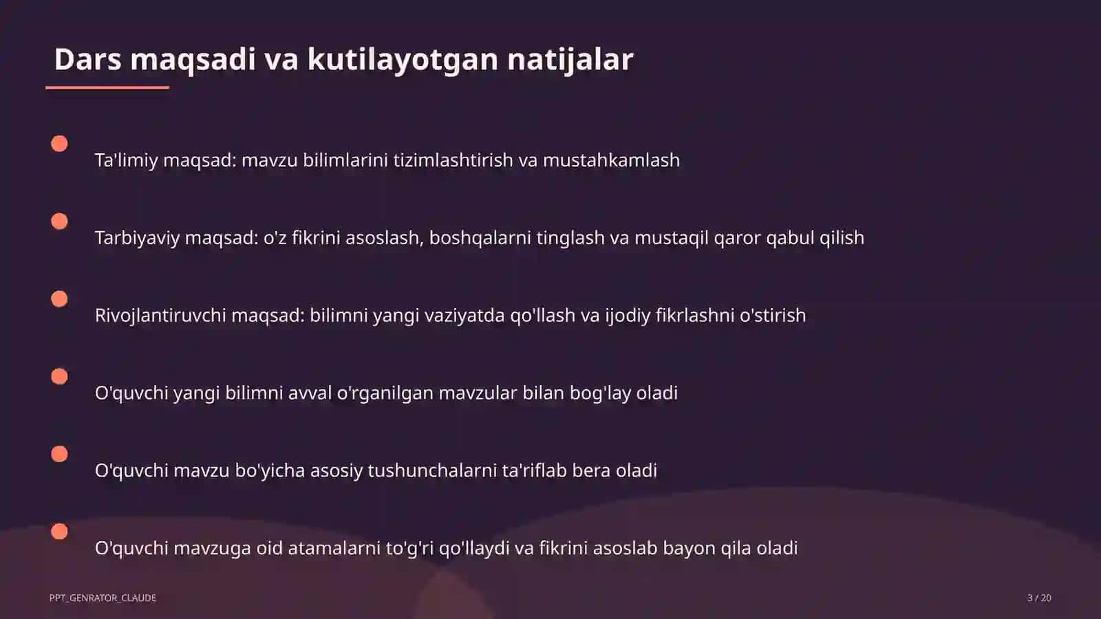 Kompyuter grafikasi va 3D modellashtirish (10-sinf) 3