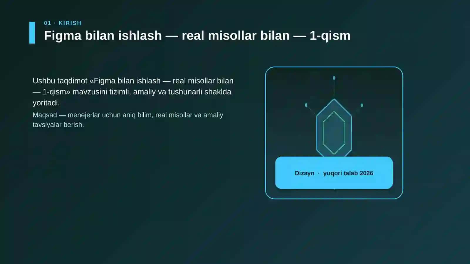 Figma bilan ishlash — real misollar bilan — 1-qism 3