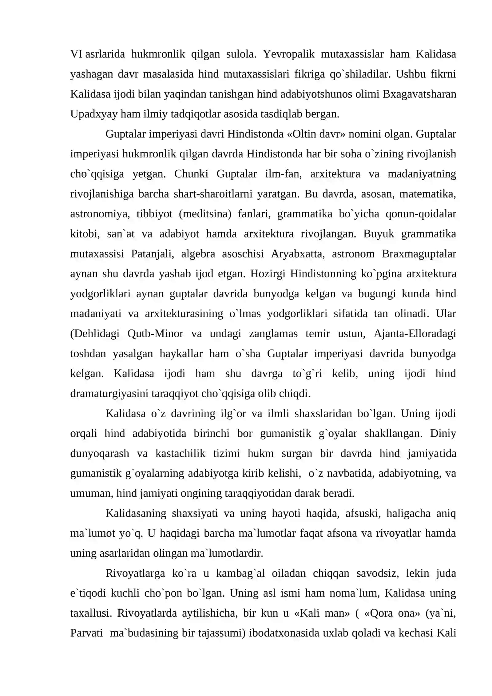 [Dramaturg Kalidasa] 3