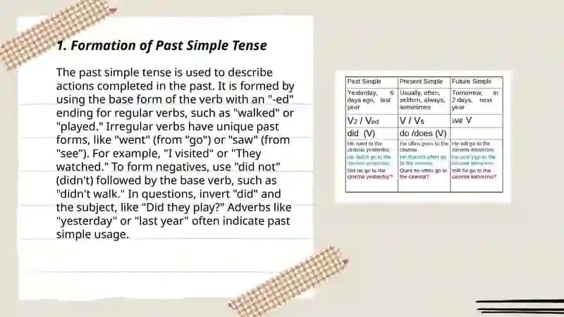Past Simple 3