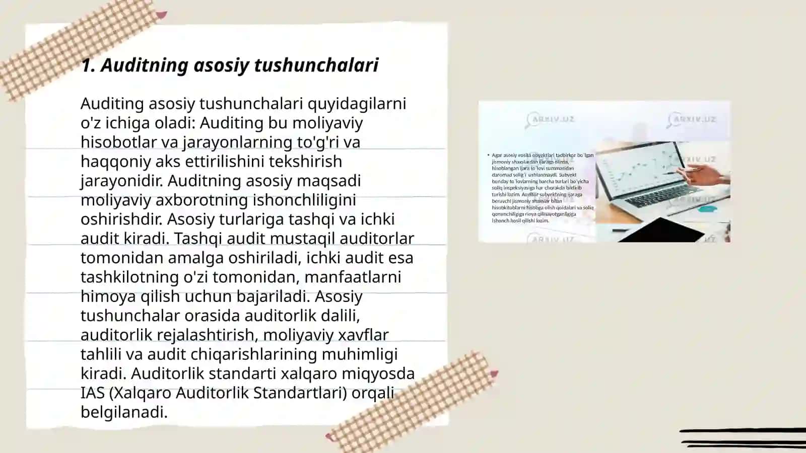 Audit va Moliyaviy nazorat 3
