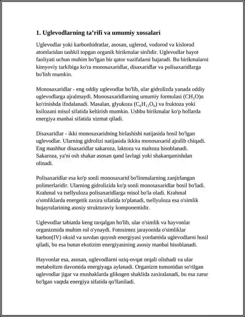 Uglevodlar 3