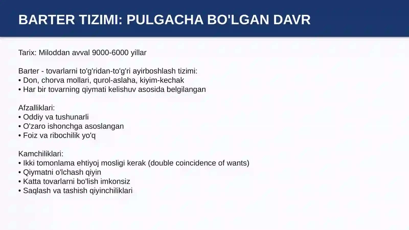 PUL SHAKLLARI VA TURLARINING EVOLYUTSIYASI 3